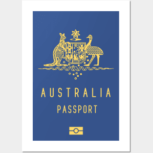 Australian passport 2023 Posters and Art